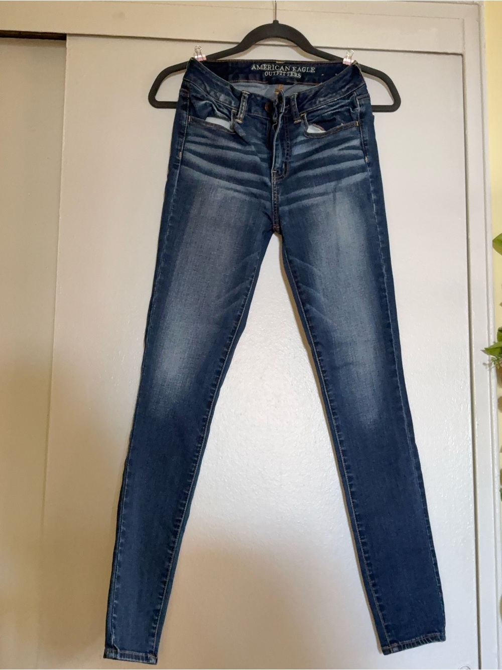 American Eagle Outfitters Women’s Medium Wash Skinny Jeans